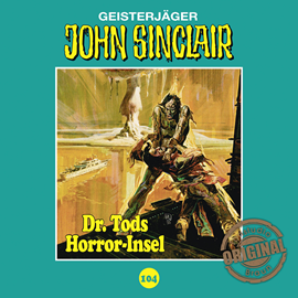 Hörbuch Dr. Tods Horror-Insel (John Sinclair - Tonstudio Braun 104)  - Autor Jason Dark   - gelesen von Diverse
