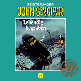 Hörbuch Lebendig begraben (John Sinclair - Tonstudio Braun 77)  - Autor Jason Dark   - gelesen von Diverse