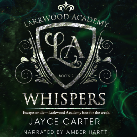 Hörbuch Whispers  - Autor Jayce Carter   - gelesen von Amber Hartt