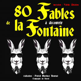 Hörbuch 80 fables de La Fontaine à découvrir  - Autor Jean de la Fontaine   - gelesen von Valérie Théodore