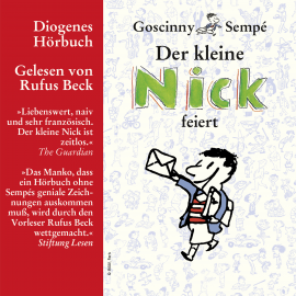 Hörbuch Der kleine Nick feiert  - Autor Jean-Jacques Sempé   - gelesen von Rufus Beck