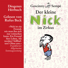 Hörbuch Der kleine Nick im Zirkus  - Autor Jean-Jacques Sempé   - gelesen von Rufus Beck