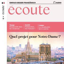 Hörbuch Französisch lernen Audio - Quel projet pour Notre-Dame ?  - Autor Jean-Paul Dumas-Grillet   - gelesen von Various Artists