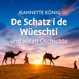 Hörbuch De Schatz i de Wüeschti und witeri Gschichte  - Autor Jeannette König   - gelesen von Jeannette König