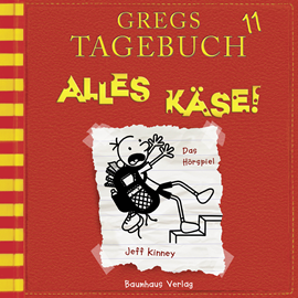 Hörbuch Alles Käse! (Gregs Tagebuch 11)  - Autor Jeff Kinney   - gelesen von Marco Eßer