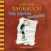 Hörbuch Von Idioten umzingelt! (Gregs Tagebuch 1)  - Autor Jeff Kinney   - gelesen von Marco Eßer