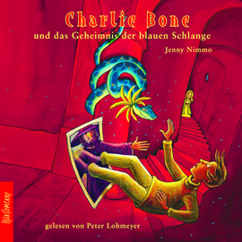 Hörbuch Charlie Bone und das Geheimnis der blauen Schlange - Charlie Bone, Teil 3 (ungekürzt)  - Autor Jenny Nimmo   - gelesen von Peter Lohmeyer