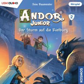 Hörbuch Andor Junior, Folge 2: Der Sturm auf die Rietburg  - Autor Jens Baumeister   - gelesen von Schauspielergruppe