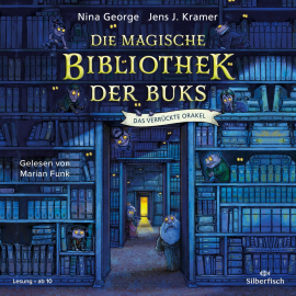 Hörbuch Die magische Bibliothek der Buks 1: Das verrückte Orakel  - Autor Jens J. Kramer   - gelesen von Marian Funk