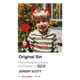 Hörbuch Original Sin - From Preacher's Kid to the Creation of CinemaSins (Unabridged)  - Autor Jeremy Scott   - gelesen von Jeremy Scott
