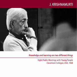 Hörbuch Learning is action  - Autor Jiddu Krishnamurti   - gelesen von Jiddu Krishnamurti