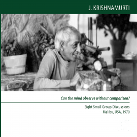 Hörbuch What makes one control?  - Autor Jiddu Krishnamurti   - gelesen von Jiddu Krishnamurti