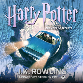 Hörbuch Harry Potter and the Chamber of Secrets  - Autor J.K. Rowling   - gelesen von Stephen Fry