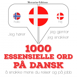 Hörbuch 1000 essensielle ord på dansk  - Autor JM Gardner   - gelesen von Kathrin Mercurius