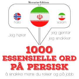 Hörbuch 1000 essensielle ord på persisk  - Autor JM Gardner   - gelesen von Kathrin Mercurius