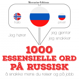 Hörbuch 1000 essensielle ord på russisk  - Autor JM Gardner   - gelesen von Kathrin Mercurius