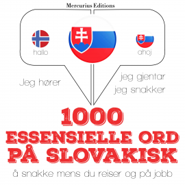 Hörbuch 1000 essensielle ord på slovakisk  - Autor JM Gardner   - gelesen von Kathrin Mercurius