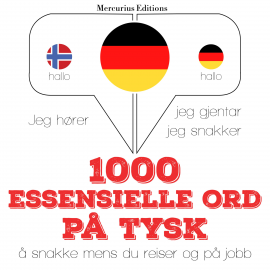 Hörbuch 1000 essensielle ord på tysk  - Autor JM Gardner   - gelesen von Kathrin Mercurius
