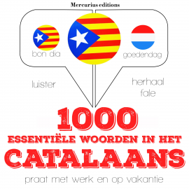 Hörbuch 1000 essentiële woorden in het Catalaans  - Autor JM Gardner   - gelesen von Emma Mercurius