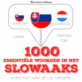 Hörbuch 1000 essentiële woorden in het Slowaaks  - Autor JM Gardner   - gelesen von Emma Mercurius
