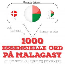Hörbuch 1000 essentielle ord i malagasy  - Autor JM Gardner   - gelesen von Amalie Mercurius