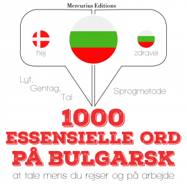 Hörbuch 1000 essentielle ord på bulgarsk  - Autor JM Gardner   - gelesen von Amalie Mercurius