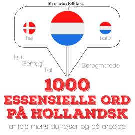 Hörbuch 1000 essentielle ord på hollandsk  - Autor JM Gardner   - gelesen von Amalie Mercurius