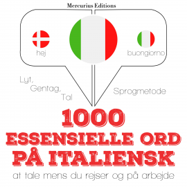 Hörbuch 1000 essentielle ord på italiensk  - Autor JM Gardner   - gelesen von Amalie Mercurius