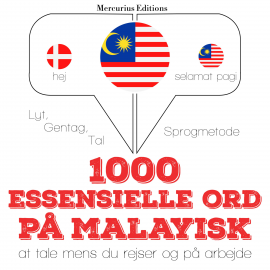 Hörbuch 1000 essentielle ord på malayisk  - Autor JM Gardner   - gelesen von Amalie Mercurius