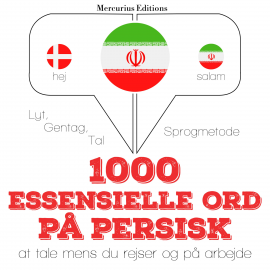 Hörbuch 1000 essentielle ord på persisk  - Autor JM Gardner   - gelesen von Amalie Mercurius