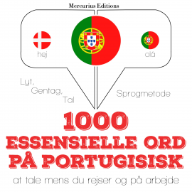 Hörbuch 1000 essentielle ord på portugisisk  - Autor JM Gardner   - gelesen von Amalie Mercurius