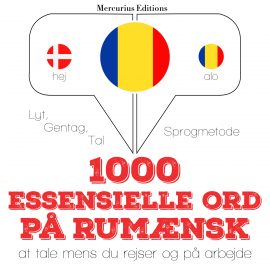 Hörbuch 1000 essentielle ord på rumænsk  - Autor JM Gardner   - gelesen von Amalie Mercurius