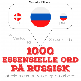 Hörbuch 1000 essentielle ord på russisk  - Autor JM Gardner   - gelesen von Amalie Mercurius