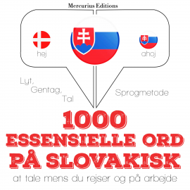 Hörbuch 1000 essentielle ord på slovakisk  - Autor JM Gardner   - gelesen von Amalie Mercurius