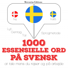 Hörbuch 1000 essentielle ord på svensk  - Autor JM Gardner   - gelesen von Amalie Mercurius