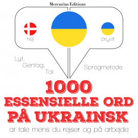 Hörbuch 1000 essentielle ord på ukrainsk  - Autor JM Gardner   - gelesen von Amalie Mercurius
