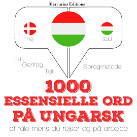 Hörbuch 1000 essentielle ord på ungarsk  - Autor JM Gardner   - gelesen von Amalie Mercurius