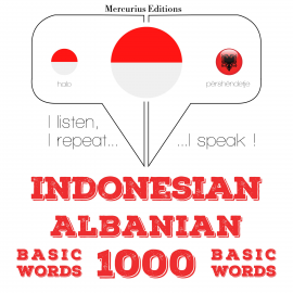 Hörbuch 1000 kata-kata penting di Albania  - Autor JM Gardner   - gelesen von Friska Mercurius