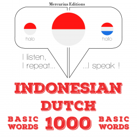 Hörbuch 1000 kata-kata penting di Belanda  - Autor JM Gardner   - gelesen von Friska Mercurius
