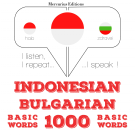 Hörbuch 1000 kata-kata penting di Bulgaria  - Autor JM Gardner   - gelesen von Friska Mercurius