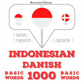 Hörbuch 1000 kata-kata penting di Denmark  - Autor JM Gardner   - gelesen von Friska Mercurius