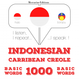 Hörbuch 1000 kata-kata penting di Haiti Creole  - Autor JM Gardner   - gelesen von Friska Mercurius