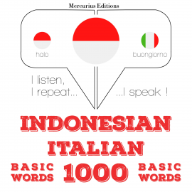 Hörbuch 1000 kata-kata penting di Italia  - Autor JM Gardner   - gelesen von Friska Mercurius