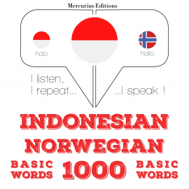 Hörbuch 1000 kata-kata penting di Norwegia  - Autor JM Gardner   - gelesen von Friska Mercurius