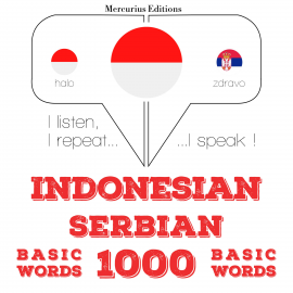 Hörbuch 1000 kata-kata penting di Serbia  - Autor JM Gardner   - gelesen von Friska Mercurius