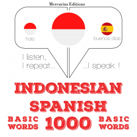 Hörbuch 1000 kata-kata penting di Spanyol  - Autor JM Gardner   - gelesen von Friska Mercurius