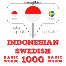 Hörbuch 1000 kata-kata penting di Swedia  - Autor JM Gardner   - gelesen von Friska Mercurius