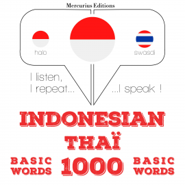Hörbuch 1000 kata-kata penting di Thailand  - Autor JM Gardner   - gelesen von Friska Mercurius