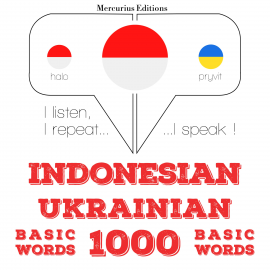 Hörbuch 1000 kata-kata penting di Ukraina  - Autor JM Gardner   - gelesen von Friska Mercurius