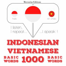 Hörbuch 1000 kata-kata penting di Vietnam  - Autor JM Gardner   - gelesen von Friska Mercurius